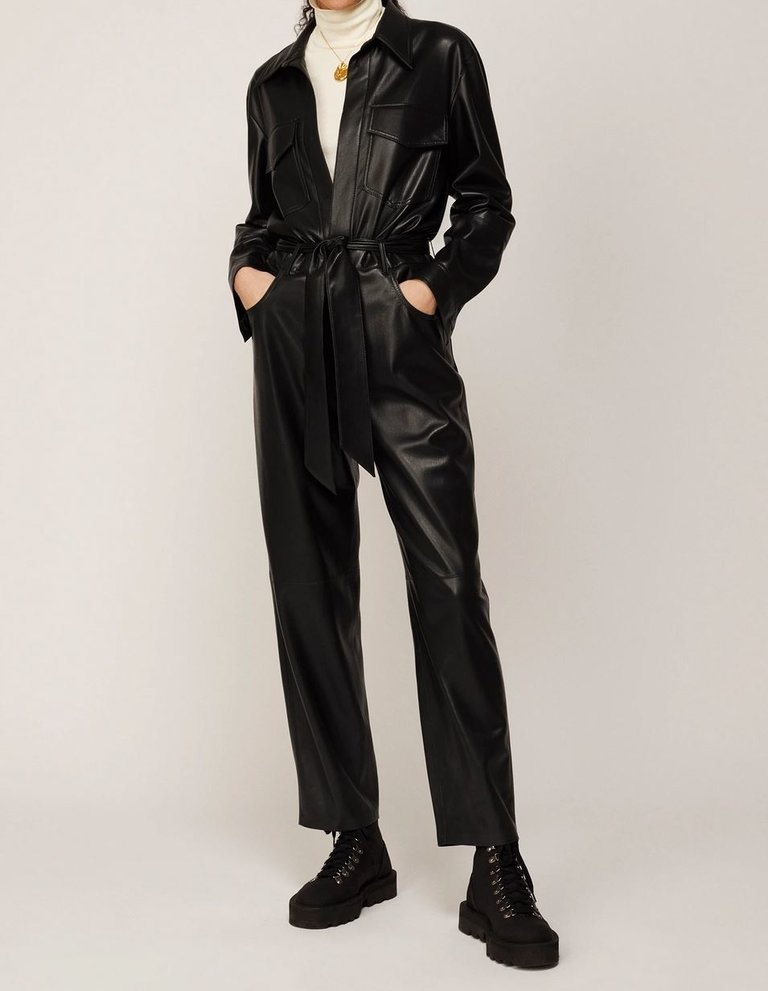 Ashton Black Boilersuit