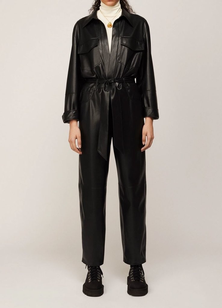 Ashton Black Boilersuit