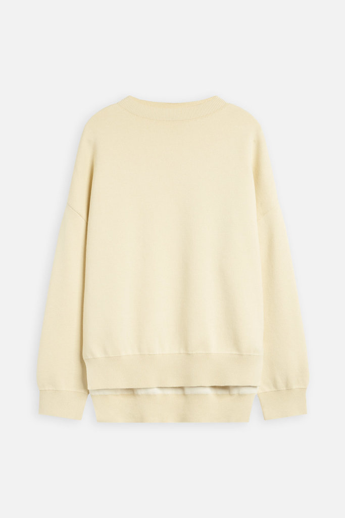 Closed Colour Contrast Sweater