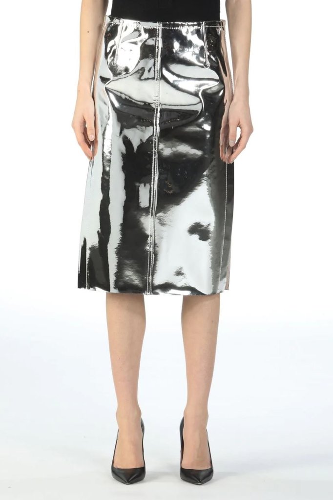 N°21 Mirrored Pencil Skirt