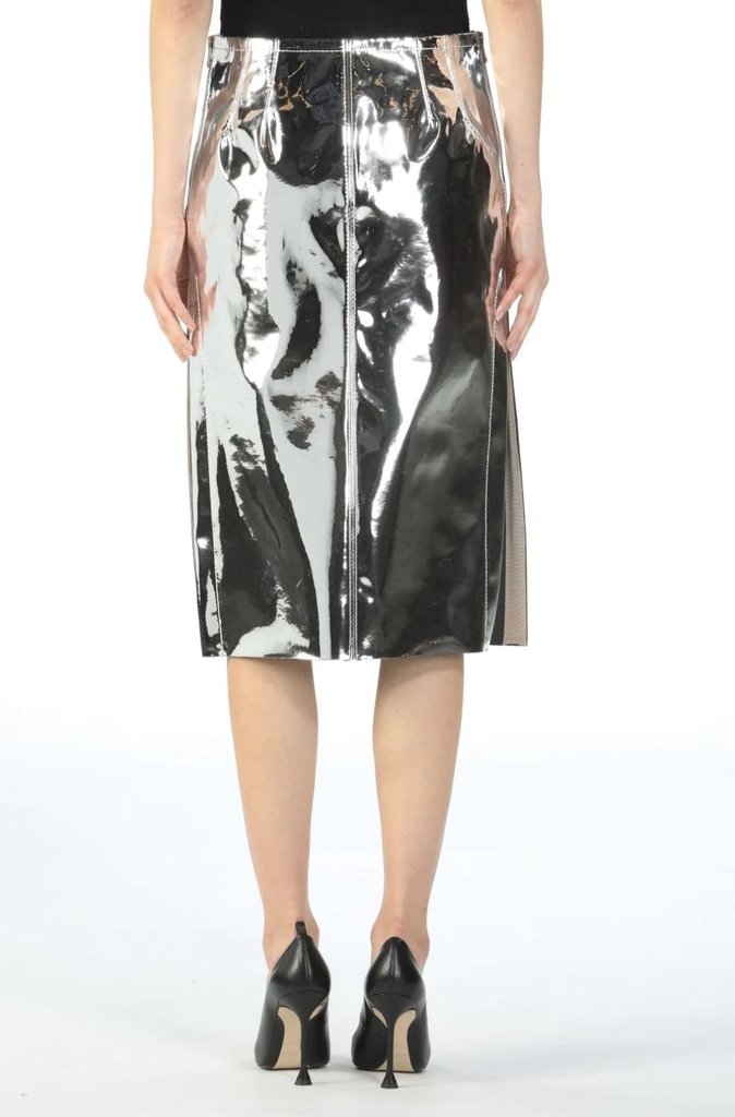 N°21 Mirrored Pencil Skirt