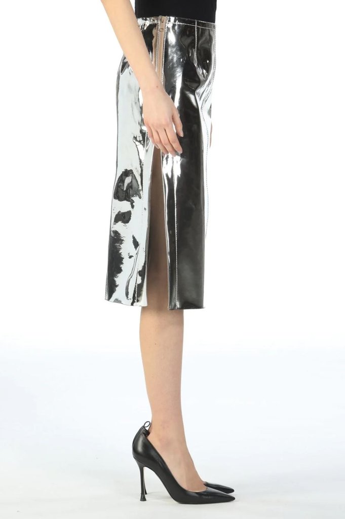 N°21 Mirrored Pencil Skirt