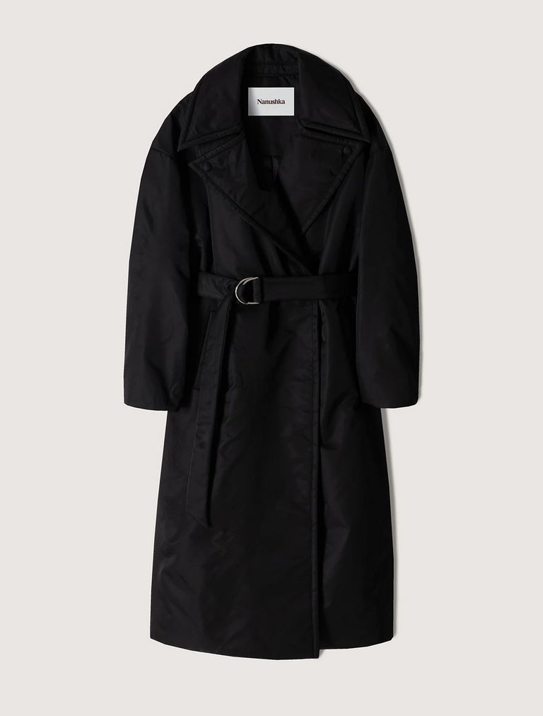 Liano Canvas Trench Coat