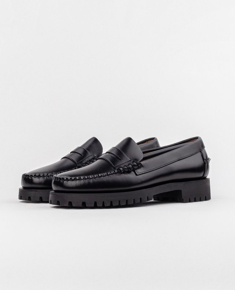 Dan Lug Loafers Black