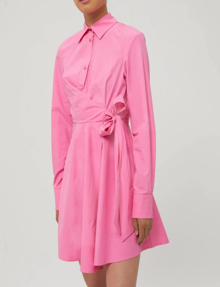 MSGM Poplin chemise dress