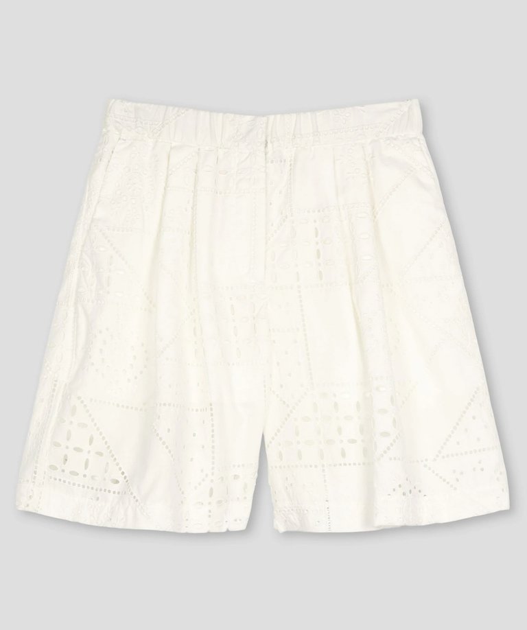 MSGM Broderie Shorts