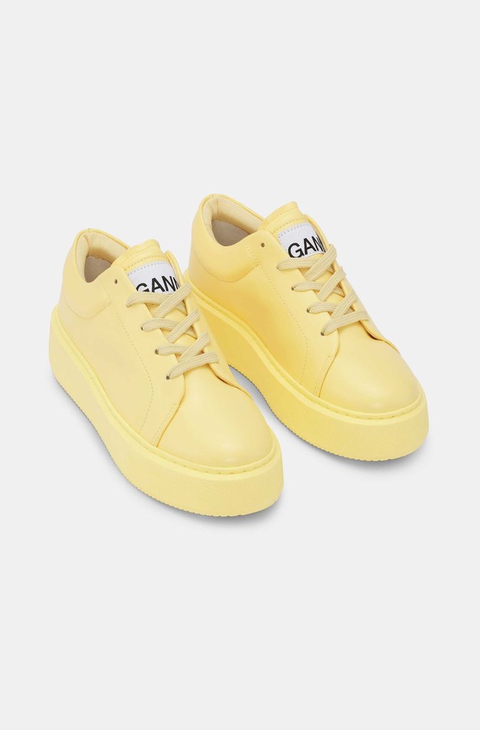 GANNI Sporty Sneakers Banana