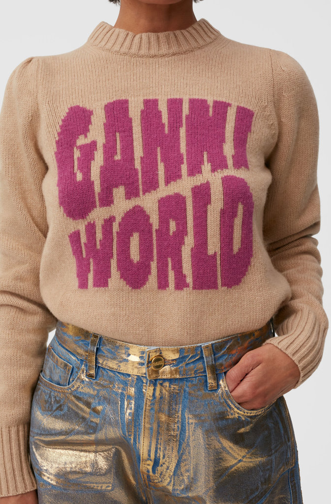 GANNI Graphic Pullover