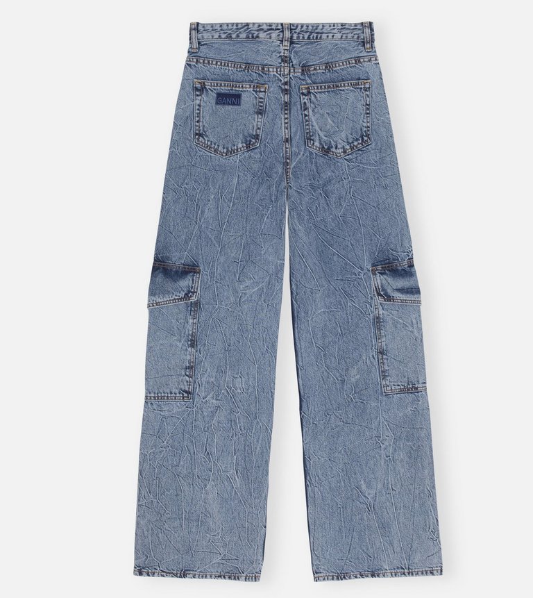 GANNI Crinkle Angi Jeans