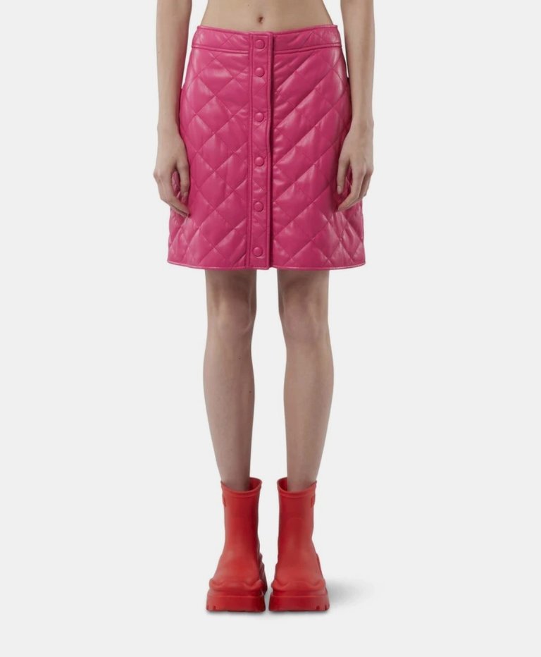 MSGM Padded mini skirt