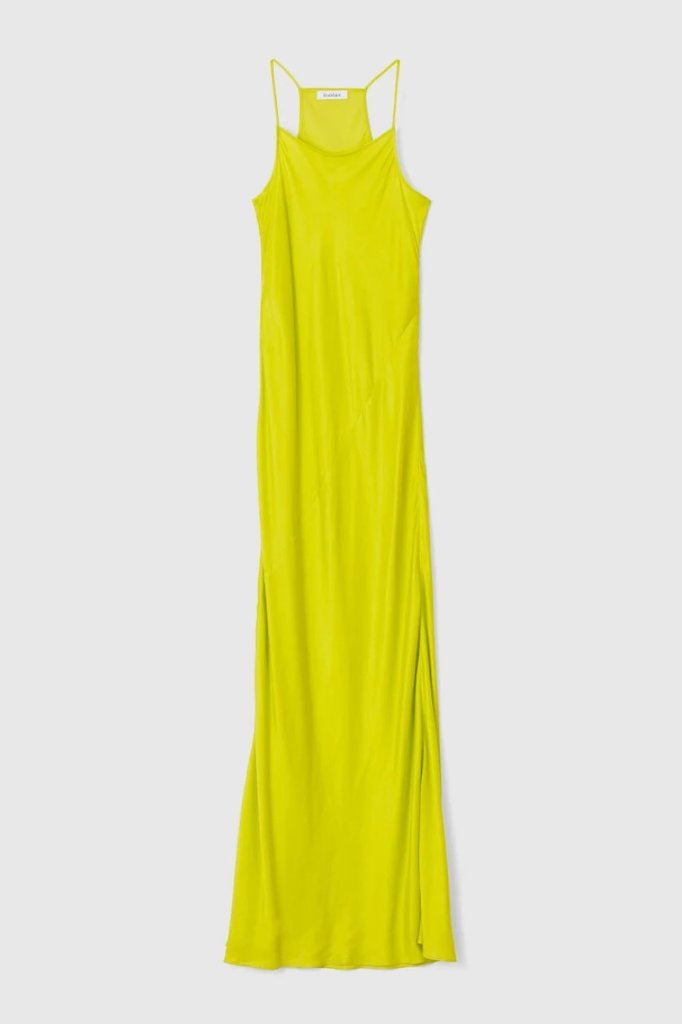 Rodebjer Serena Strap Dress Lime