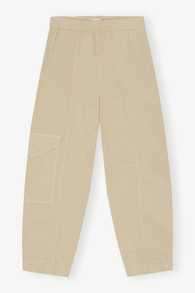 GANNI Washed Canvas Pants