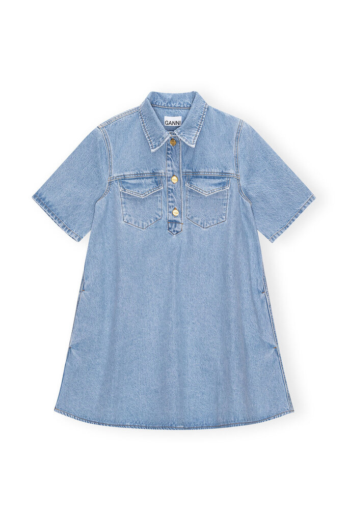 GANNI Denim Mini Dress