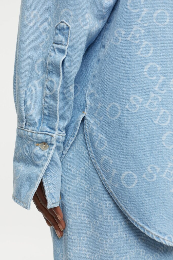 Closed Logo Denim Shirt