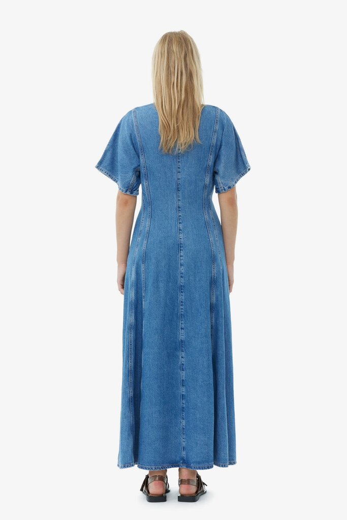 GANNI Future Denim Maxi Dress