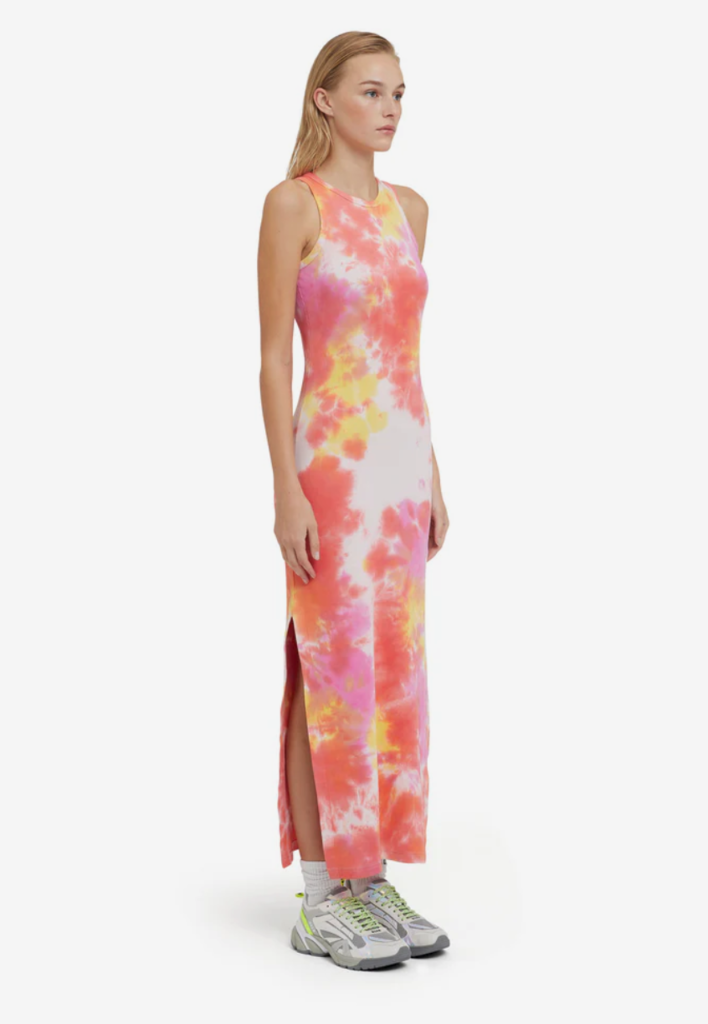 MSGM Tie-dye Jersey Dress