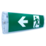 Luminaire de secours 3 watts avec abat-jour transparent, série OTG-KL