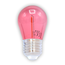 Ampoule LED guinguette, rouge,  à filament, 1 watt