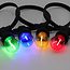 Ampoule LED à filament coloré, 1 watt, vert