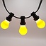 Ampoule LED guinguette jaune, 2 & 5 watts, grande enveloppe, Ø60