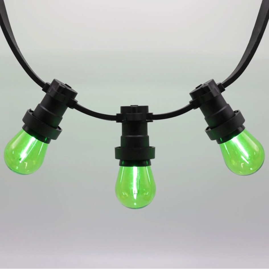 Ampoule LED à filament coloré, 1 watt, vert