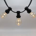 Ampoules LED blanc chaud avec grande enveloppe transparente et lentille, Ø60, intensité variable