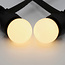 Ampoules LED blanches chaleureuses avec enveloppe opaque, Ø45