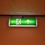 Luminaire de secours 3 watts avec abat-jour transparent, série OTG-KL