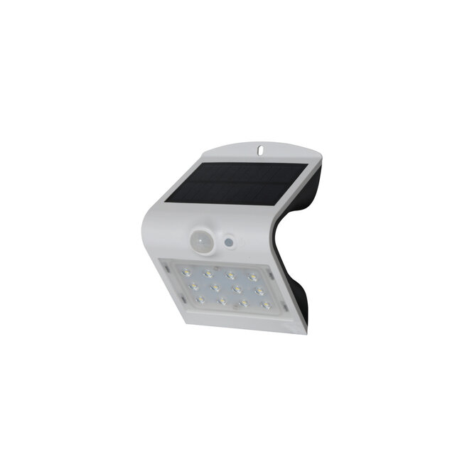 Applique solaire Alien 1.5W avec capteur - blanc