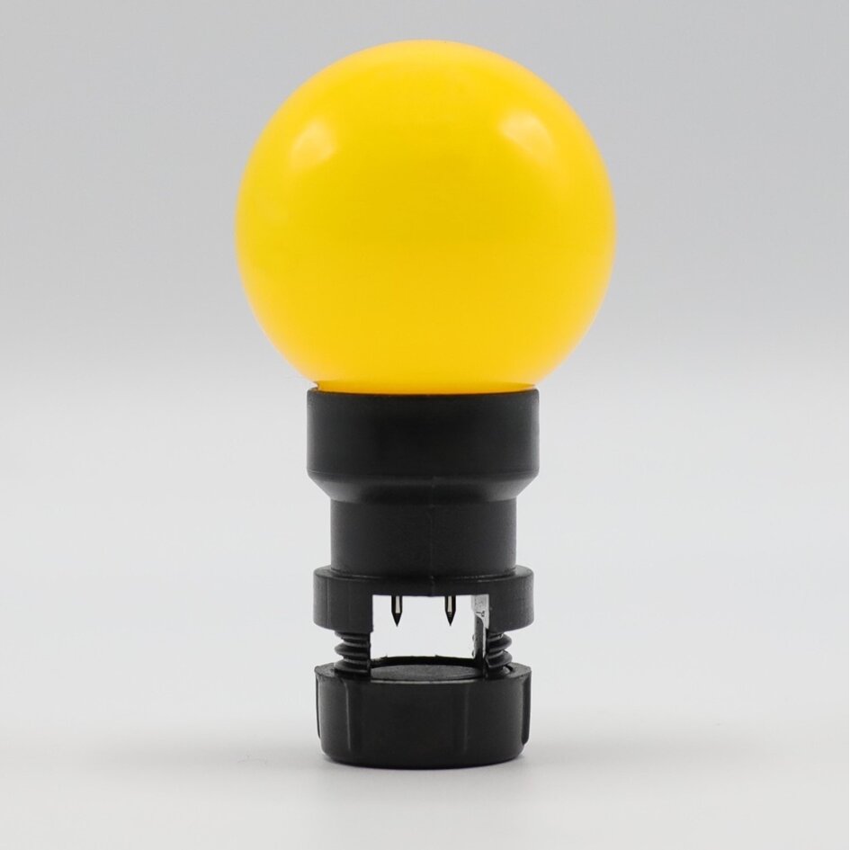Ampoule - Jaune (sans raccord E27)