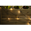 Guirlande lumineuse solaire 10 m, 20 petites ampoules rondes, panneau 3W (IP20)