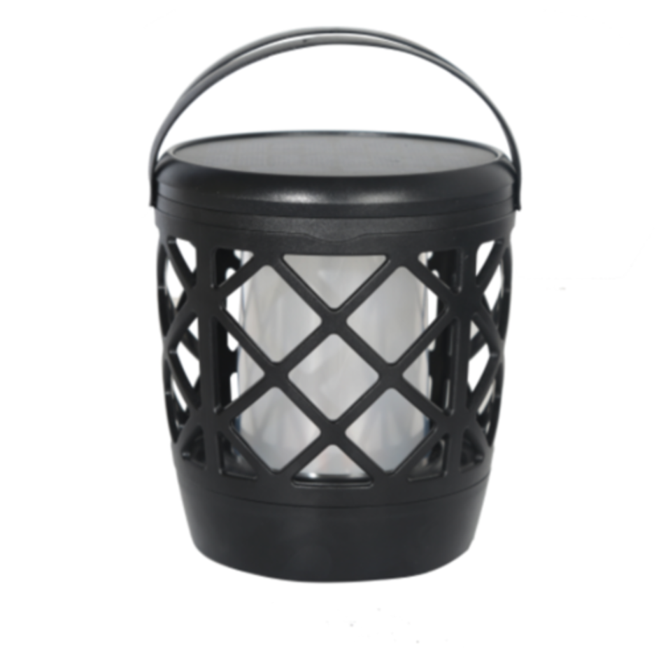 Lampe de table solaire 2W avec effet de flamme