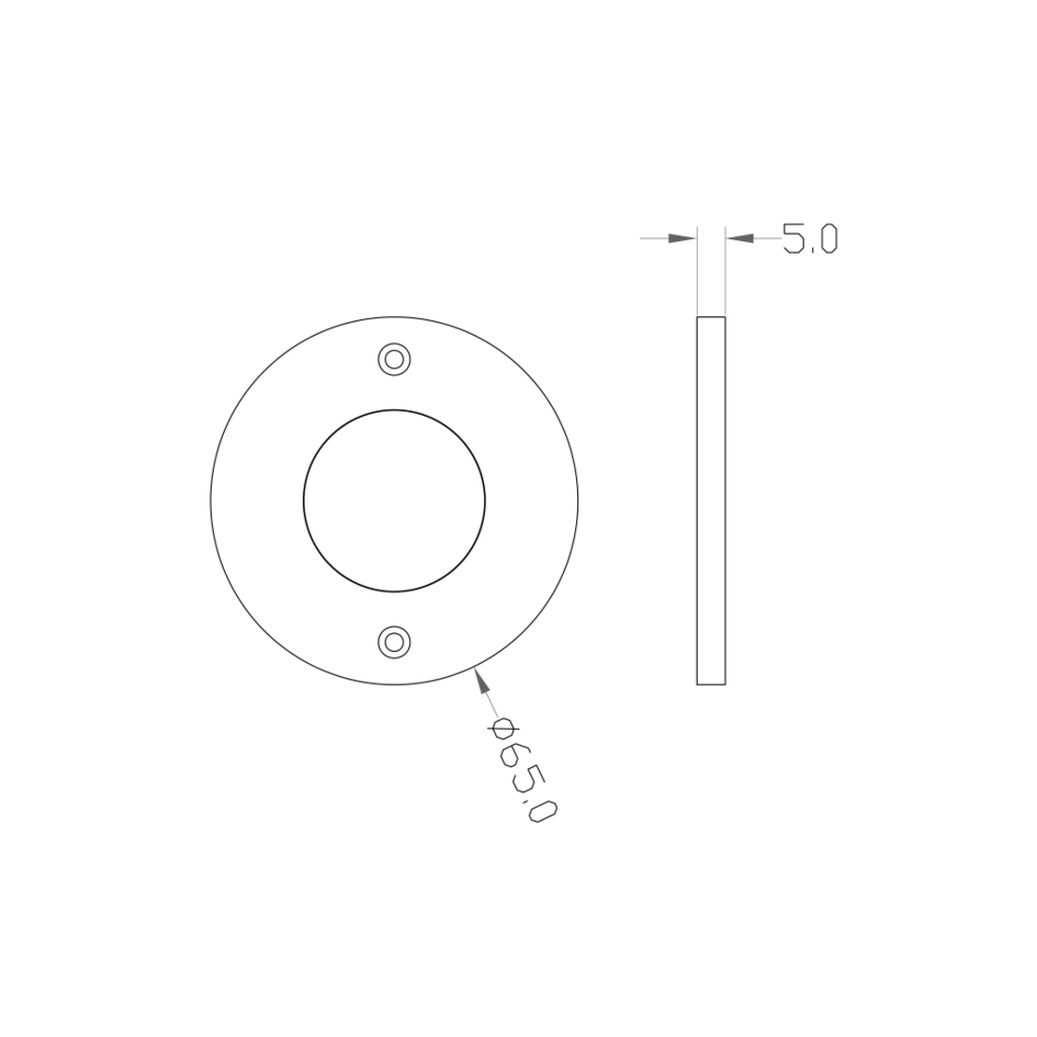 Éclairage de meuble LED Kaya kit complet de 2 spots