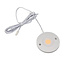 Spot en saillie LED Kaya ultra-plat d'éclairage de meuble - gris argenté