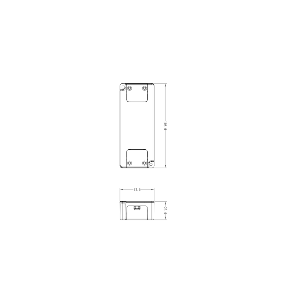 Transformateur led 12V Max. 12W