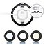 Spot encastrable LED rond 6W à température de couleur réglable - Ø120mm