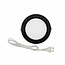 Spot encastrable LED rond 12W à température de couleur réglable - Ø170mm noir