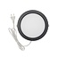 Spot encastrable LED rond 18W à température de couleur réglable - Ø225mm noir