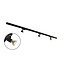 Kit rail monophasé de 1,5 mètre et spots Stanley, noir