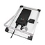 Guirlande lumineuse solaire 10 m, 20 ampoules à double filament, panneau 10W