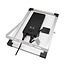 Guirlande lumineuse solaire 20 m, 20 ampoules à double filament, panneau 10W