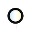 Spot encastrable LED rond 12W à température de couleur réglable - Ø170mm noir