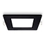 Spot encastrable LED carré 6W à température de couleur réglable - 120 x 120 mm noir