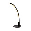 Lampe de table design Finn en noir à LED intégrée