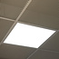 Kit de 4 panneaux LED à gradation, 60 x 60 cm, UGR <19, 30 W, 3000 K - 114 lm/W