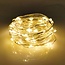 Cordon lumineux solaires LED serpent blanc chaud 10 mètres - Cordelia