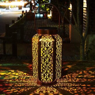 Lampe de table solaire bronze - Devi