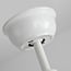 Ventilateur de plafond moderne Rico 5 pales avec LED - blanc