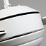 Ventilateur de plafond blanc avec télécommande et LED - Jinx