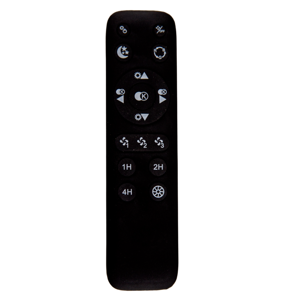 Ventilateur de plafond connecté Mira avec application Tuya Smart et RGB